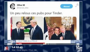 La relation "spéciale" entre Donald Trump et Emmanuel Macron
