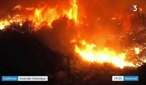 Californie : incendie historique