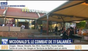 À Marseille, le combat de 77 salariés contre la fermeture de leur McDo