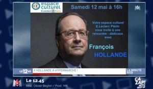 François Hollande à l'hypermarché : un vrai carton !