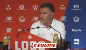 Galtier «Thiago Maia n'est pas encore qualifié» - Foot - L1 - LOSC