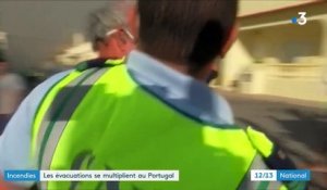 Incendies : les évacuations se multiplient au Portugal