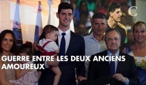 PHOTOS. Pour sa présentation au Real Madrid, le gardien belge Thibaut Courtois pose avec… son ex-femme