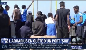 L'Aquarius avec 141 migrants à son bord est à la recherche d'un port d'accueil