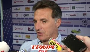 «Des regrets» pour Pélissier - Foot - L1 - Amiens