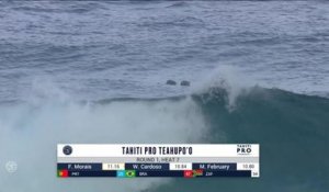 Adrénaline - Surf : Tahiti Pro Teahupo'o, Men's Championship Tour - Round 1 heat 7