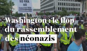Washington : le flop du rassemblement des néonazis