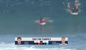 Adrénaline - Surf : Tahiti Pro Teahupo'o, Men's Championship Tour - Round 2 heat 10