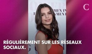 PHOTO. Quand Emily Ratajkowski laisse échapper un téton lors d'un dîner au restaurant