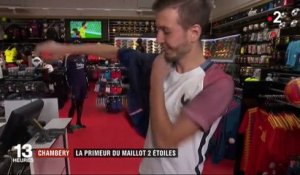 Chambéry : la primeur du maillot 2 étoiles de l'équipe de France