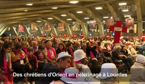 Des chrétiens d'Orient en pèlerinage à Lourdes