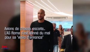 Avions de chasse, escorte policière,… l'AS Roma trolle le Barça après l'arrivée de Nzonzi