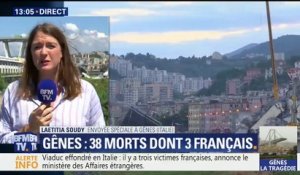 Gênes: trois Français parmi les 38 victimes, les recherches se poursuivent