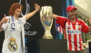 Supercoupe d'Europe - Les fans madrilènes en fête à Tallinn