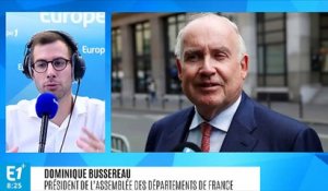 Dominique Bussereau regrette un "manque d'investissement" dans le réseau routier français