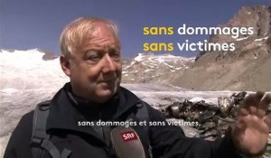 Suisse : les vestiges d'un avion retrouvés sur un glacier