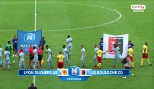 J03 : Lyon Duchère AS - US Boulogne CO I National FFF 2018