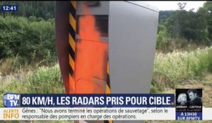 Sur les routes de France, les radars sont les cibles du vandalisme