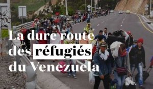 La dure route des réfugiés du Venezuela en Amérique du Sud