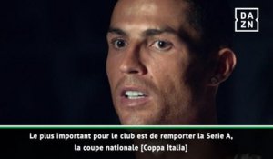 Juve - Ronaldo : "Je veux remporter la Champions League"