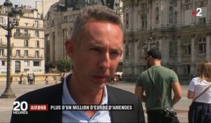 Airbnb : un million d'euros d'amendes à Paris en 2018 !