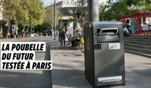 Paris : la poubelle du futur  testée à République