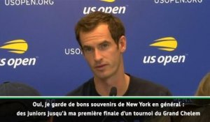 US Open - Murray: "Plein de bons souvenirs ici"