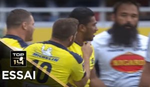 TOP 14 - Essai Sipili FALATEA (ASM) - Clermont - Agen - J1 - Saison 2018/2019