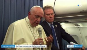 Les propos du pape François sur l'homosexualité font polémique