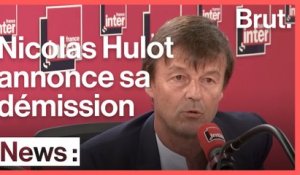 Nicolas Hulot annonce qu'il quitte le gouvernement