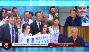 A la Une des GG : Emmanuel Macron, le président des lobbies ? - 29/08
