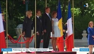 E. Macron : polémique sur les "Gaulois réfractaires"