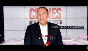 1NRJ12 dévoile les premières images de "Crimes et Faits-divers: la quotidienne" de Jean-Marc Morandini qui débute lundi en direct à 13h35 - Vidéo