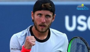 US Open 2018 - Lucas Pouille, sa chance contre Sousa : "Quand on a un peu de confiance et qu'on gagne des matches..."