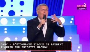 ONPC : l'étonnante blague de Laurent Ruquier sur Brigitte Macron (vidéo)