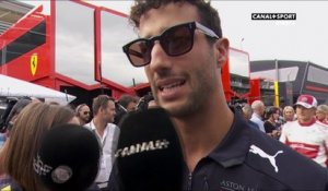 La réaction de Daniel Ricciardo après la course