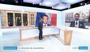 Remaniement : un dimanche de consultations