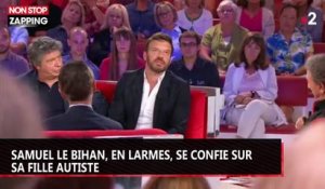 Samuel Le Bihan en larmes chez Drucker, il parle de sa fille autiste (vidéo)