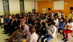 Grenoble : le pianiste Michel Dalberto a offert un concert aux élèves du collège Stendhal