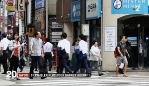 Au Japon, de plus en plus d'habitants cumulent deux emplois jusqu'au burn out ! Témoignage - Vidéo