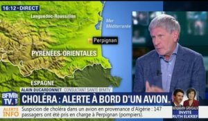 Suspicion de choléra: "La transmission se fait par des mains sales", explique Alain Ducardonnet