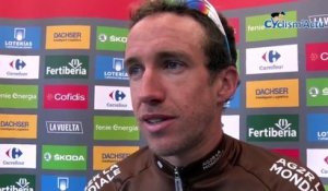 Tour d'Espagne 2018 - Alexandre Geniez, a chuté après l'arrivée et sa victoire sur la 12e étape : "Ça restera l'anecdote du jour !"