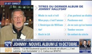 Album posthume de Johnny Hallyday: pour Jean-Claude Camus, la chanson "Pardonne-moi" est "pour Laeticia"