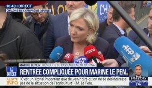 Marine Le Pen absente cet été dans les médias: "J'étais comme vous en vacances", explique-t-elle