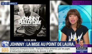 Album posthume de Johnny: Laura Smet dément les rumeurs de "trahison" de Laetitia