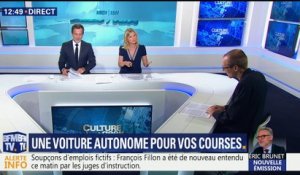 Des courses livrées par des voitures autonomes