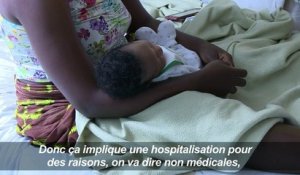 L'hôpital, refuge pour des mères sans-abris et leur bébé