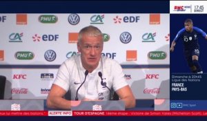 Deschamps sur Giroud : "D'autres ont eu des périodes de disette plus longues"