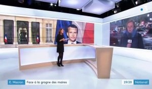 Emmanuel Macron face à la grogne des maires
