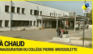 [ A CHAUD] - Inauguration du collège réhabilité Pierre-Brossolette à Réhon